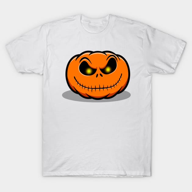 Halloween Pumpkin T-Shirt by GarryDeanArt